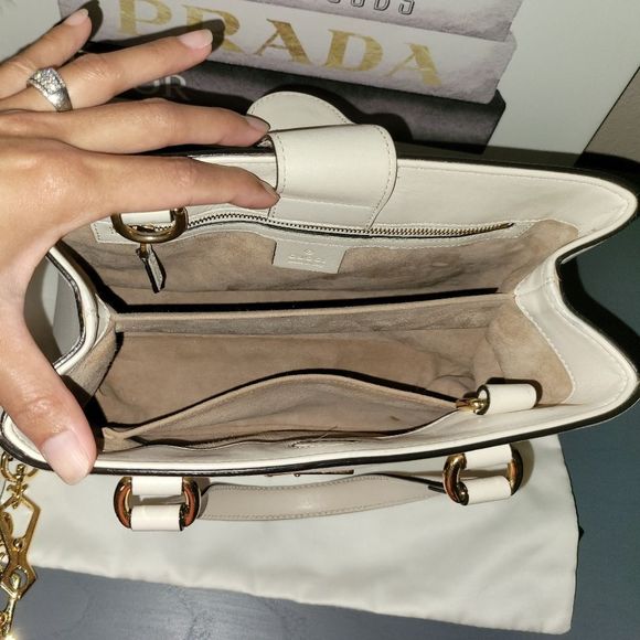 GUCCI Sylvie Web Line Chain Handbag 2 way - Picture 3 of 16